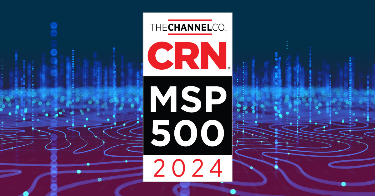 2024 CRN MSP 500 logo award